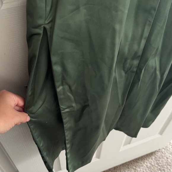 Abercrombie & Fitch Green Midi Dress - Picture 4 of 4